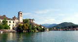 Die Isola di San Giulio im Aorta See